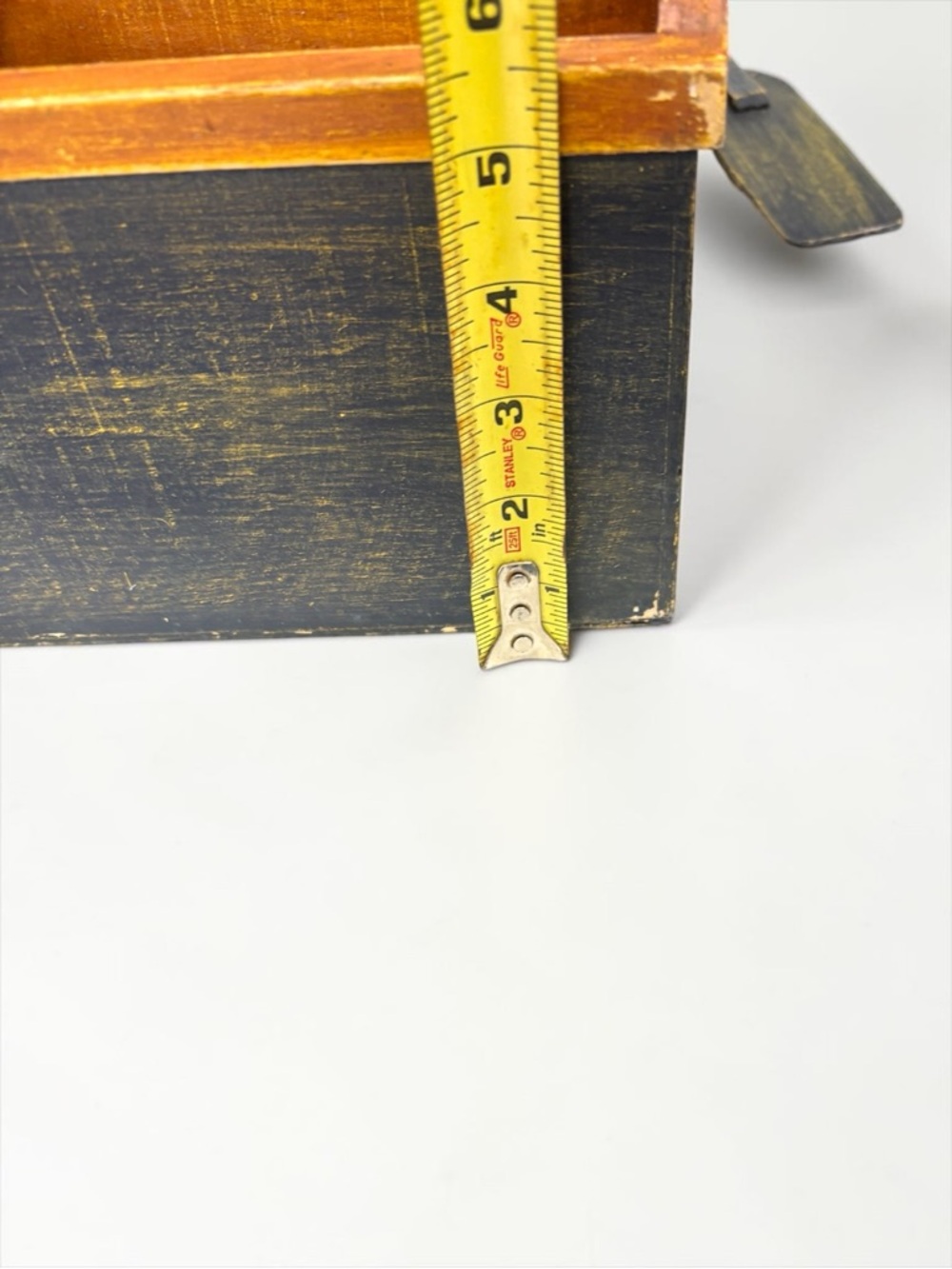 Vintage Wood Canoe Boat & Oars Trinket Display Hanging Or Freestanding Shelf 29” - Picture 15 of 16